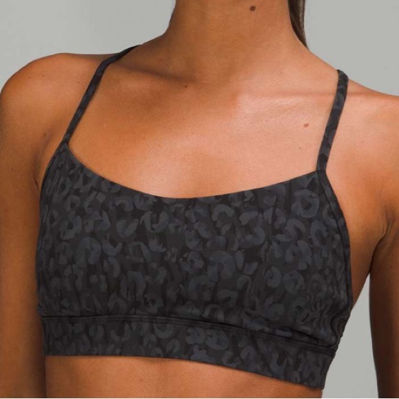 lululemon athletica Other - NWOT Lululemon Flow Y Nulu Bra Intertwined Camo Deep Coal Multi